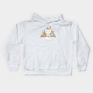 Cat Pet Animal Beauty Nature City Discovery Kids Hoodie